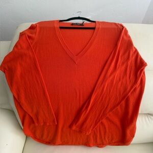 Ralph Lauren Vibrant Orange Knit sweater 2XL